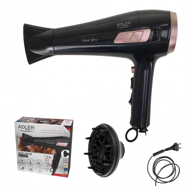 Adler AD 2283 Hair dryer 2000 W Black Adler AD 2283 Hair dryer 2000 W Black