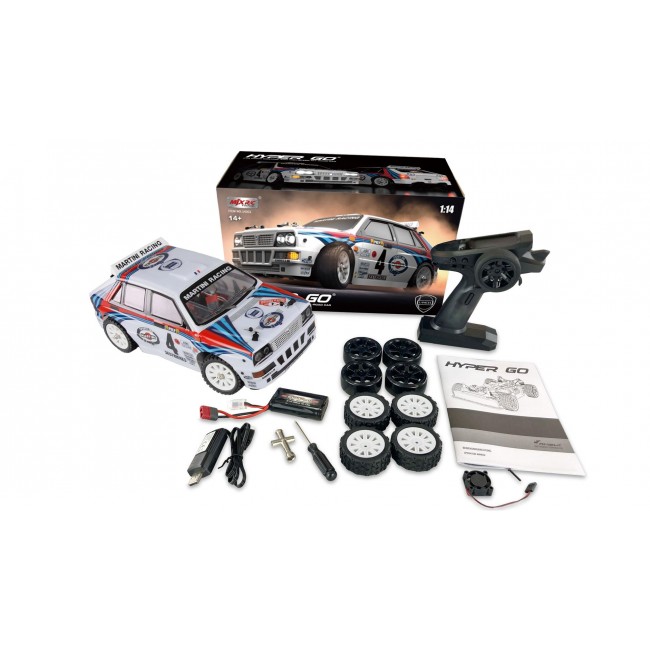 Amewi Lancia Delta HF Radio-Controlled (RC) model Rally car Electric engine 1:14