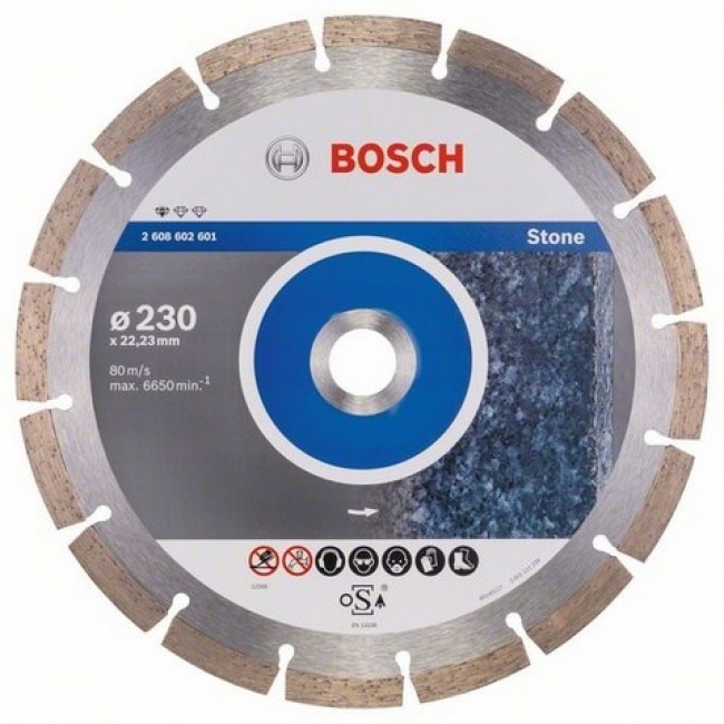 BOSCH TARCZA DIAMENTOWA* 230x22 SEGMENTOWA STONE BOSCH TARCZA DIAMENTOWA* 230x22 SEGMENTOWA STONE