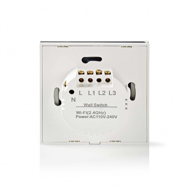 Nedis WIFIWC10WT smart home transmitter Wired & Wireless Wall-mounted WWAN