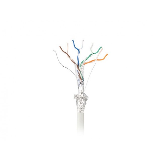 LANBERG LAN CABLE SFTP CAT.5E 305M SOLID CU LSZH GREY CPR + FLUKE PASSED