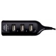 Esperanza EA116 interface hub 480 Mbit/s Black