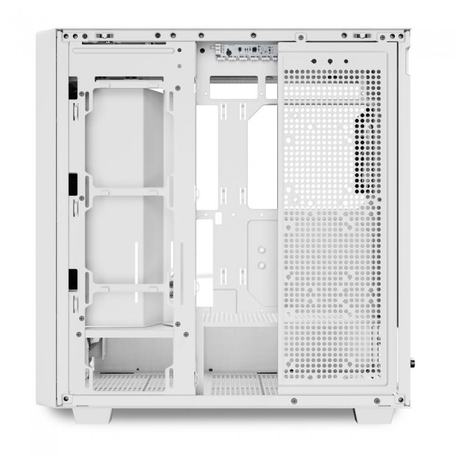 Sharkoon REBEL C70G RGB Full Tower White, Wood