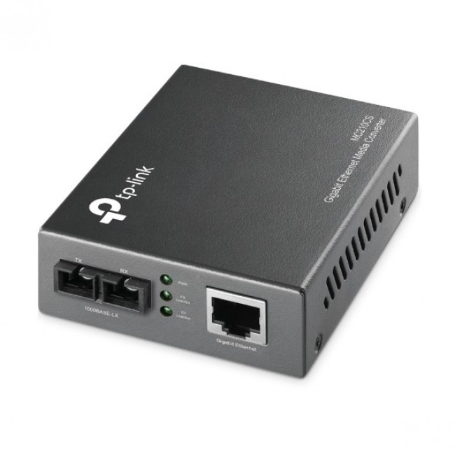 TP-Link Omada MC210CS network media converter 1000 Mbit/s 1310 nm Single-mode Black