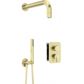 Concealed shower set with mixer BOX - with hand shower