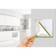 Touch-sensitive light switch MACLEAN Energy MCE702W single, glass, with round button White