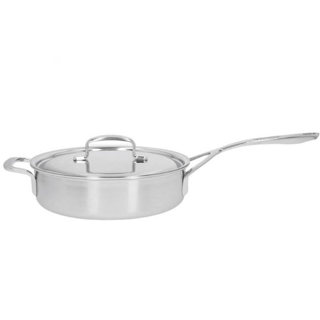 DEMEYERE 5-PLUS Saut frying pan with 2 handles and lid, 40850-853-0 - 24 CM DEMEYERE 5-PLUS Saut frying pan with 2 handles and lid, 40850-853-0 - 24 CM