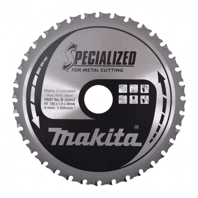 Makita Specialized circular saw blade 18.5 cm 1 pc(s) Makita Specialized circular saw blade 18.5 cm 1 pc(s)