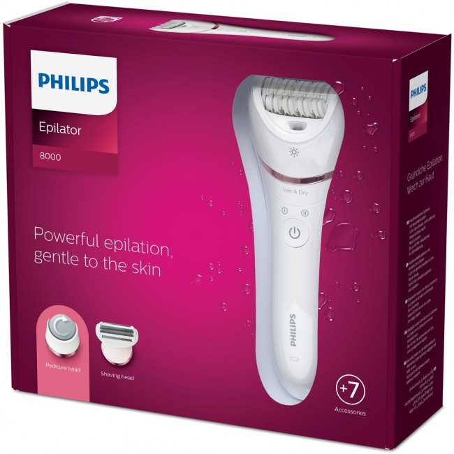 Philips BRE 730/10 Wet and dry epilator for legs, body and feet Philips BRE 730/10 Wet and dry epilator for legs, body and feet