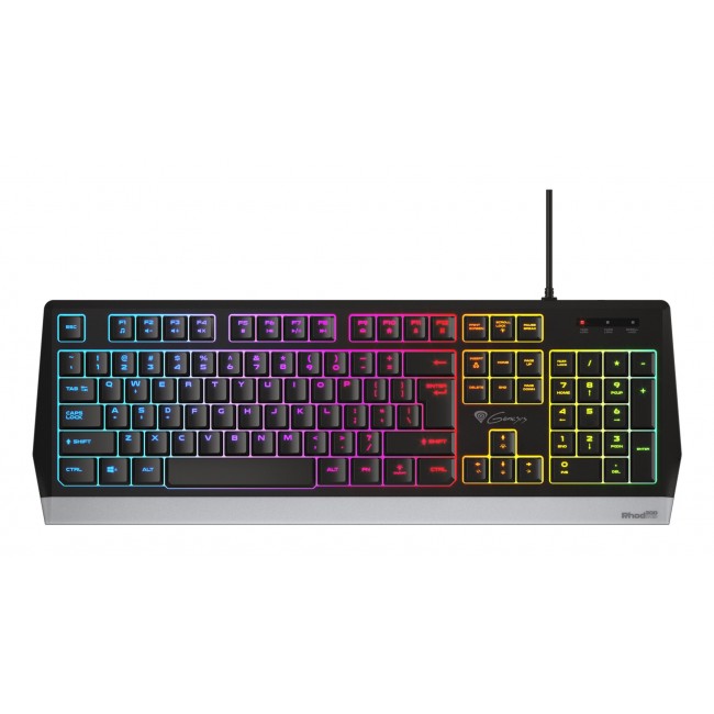 Gaming Keyboard GENESIS RHOD 300 RGB Black USB ES (Spanish) Gaming Keyboard GENESIS RHOD 300 RGB Black USB ES (Spanish)