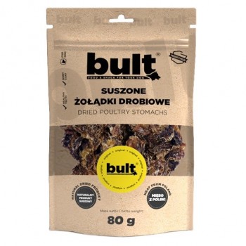 BULT Dried poultry stomachs - dog treat - 80g