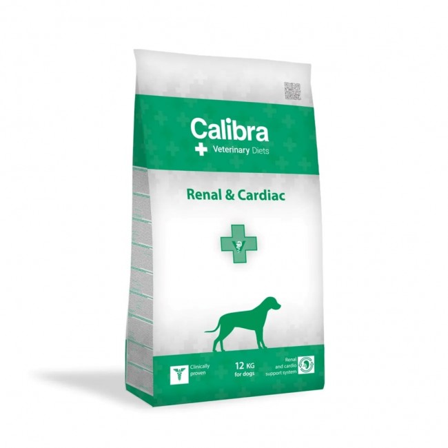 CALIBRA VD Dog Renal&Cardiac - dry dog food - 12kg CALIBRA VD Dog Renal&Cardiac - dry dog food - 12kg