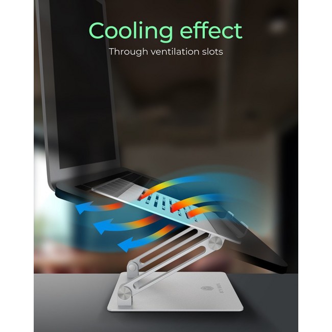 ICY BOX IB-NH300 Laptop stand Silver 43.2 cm (17 ICY BOX IB-NH300 Laptop stand Silver 43.2 cm (17