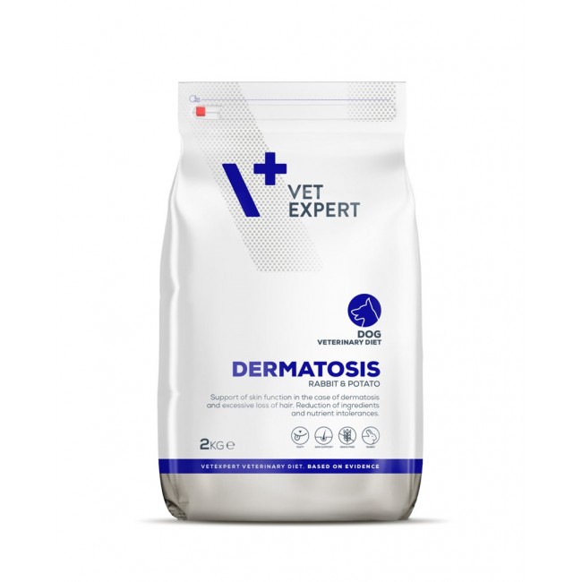 VET EXPERT Veterinary Diet Dermatosis Dog Rabbit & Potato - dry dog food - 2 kg