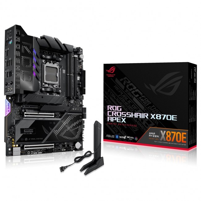 ASUS ROG CROSSHAIR X870E APEX AMD X870E Socket AM5 ATX