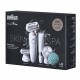 Braun Silk- pil 9 Flex SkinSpa 9-481 3D Gold, White