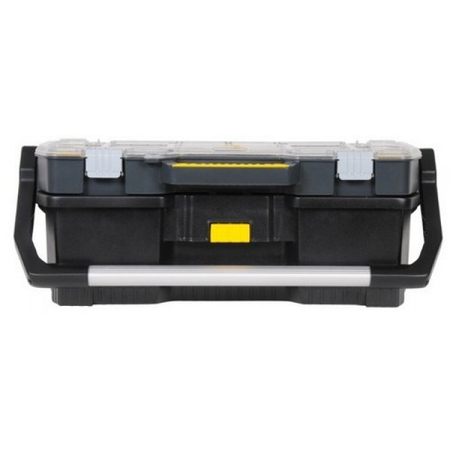 Stanley 1-97-514 small parts/tool box Black, Transparent