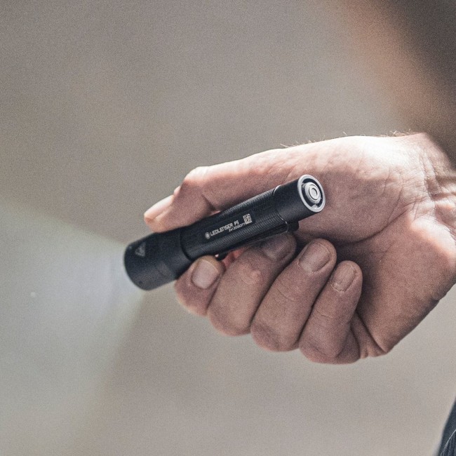 Ledlenser P5 Black Torch with clip LED