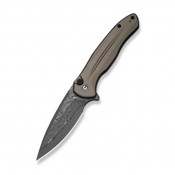N CIVIVI Button Lock Kitefin Damast Grey Alu