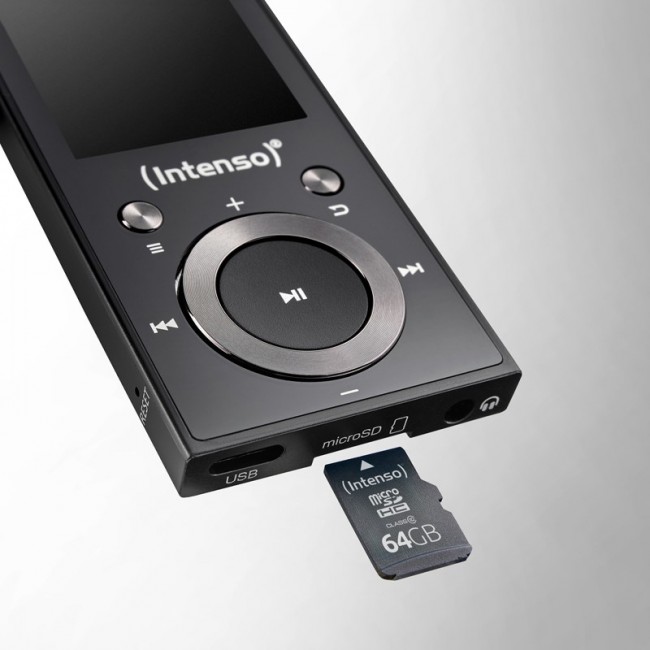 Intenso Video Scooter BT MP3 Player 64 GB Bluetooth 5.0, 1.8