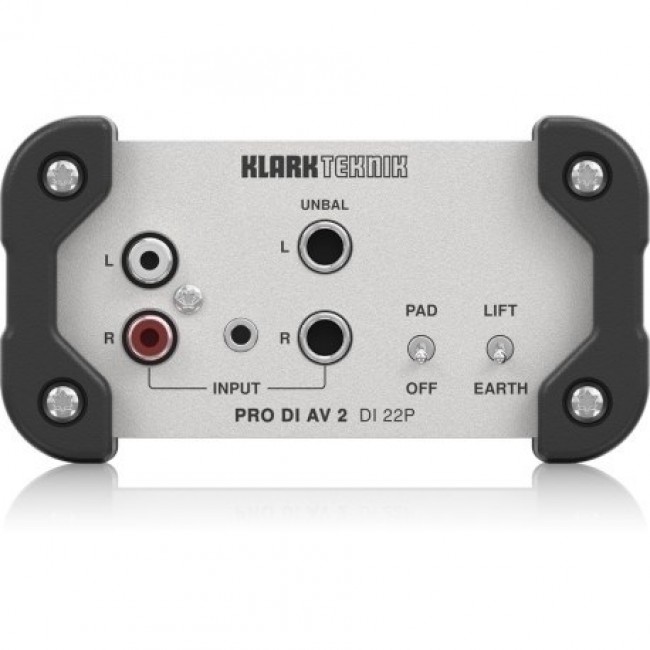 Klark Teknik DI 22P DI-box pasywny stereo Klark Teknik DI 22P DI-box pasywny stereo