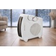 Esperanza EHH004 electric space heater Indoor Black,White 2000 W