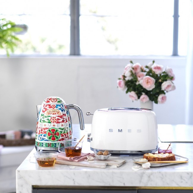 SMEG Toaster white TSF01WHEU