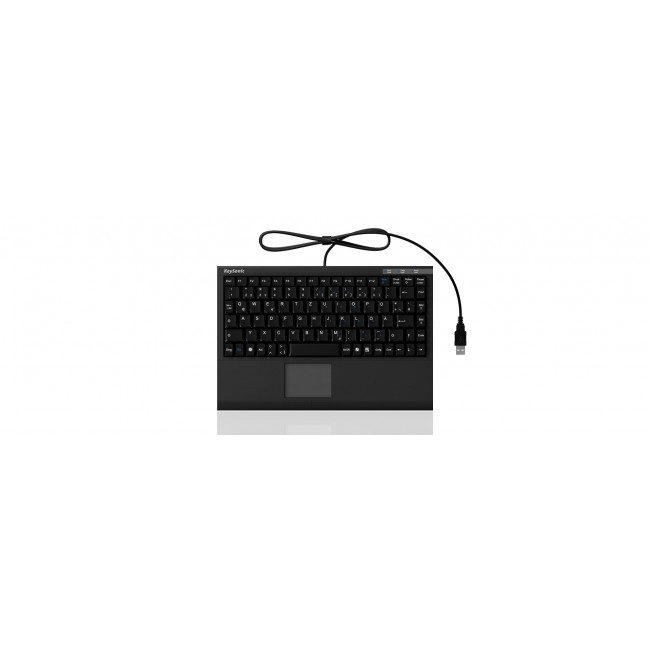 KeySonic ACK-540U+ (UK) keyboard Office USB QWERTY UK English Black