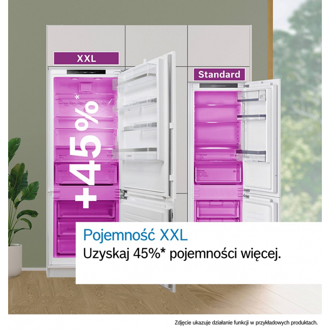 Bosch Serie 4 KBN96VFE0 fridge-freezer Built-in 383 L E White