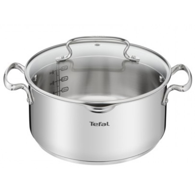 Tefal DUETTO+ G7194655 Round Stainless steel Tefal DUETTO+ G7194655 Round Stainless steel
