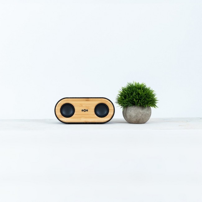 The House Of Marley EM-JA021-SB portable/party speaker Stereo portable speaker Black, Yellow 20 W