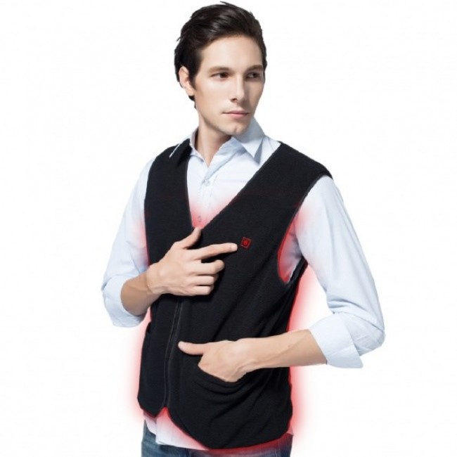 Glovii GV1XL winter sport body protection Protective vest Skiing, Snowboarding Unisex Polyester Black