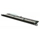 Extralink CAT6 UTP 0.5U | Patchpanel | 24 Ports Extralink CAT6 UTP 0.5U | Patchpanel | 24 Ports