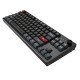 Montech MKey TKL keyboard Gaming USB Burgundy, Dark Grey Montech MKey TKL keyboard Gaming USB Burgundy, Dark Grey