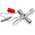 Knipex 00 11 04 utility/control cabinet key