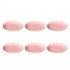 ROSE&TULIPANI CONCERTO FUSE ROSA Set of 6 soup plates 21 cm