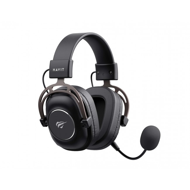 Havit H2002YG - 2.4G gaming headphones (black and ochre) Havit H2002YG - 2.4G gaming headphones (black and ochre)
