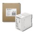 Qoltec DIN Rail Power Supply | 96W | 24V | 4A | White| Slim