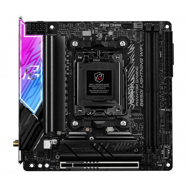 Asrock Phantom Gaming B850I Lightning WiFi AMD B850 Socket AM5 mini ITX