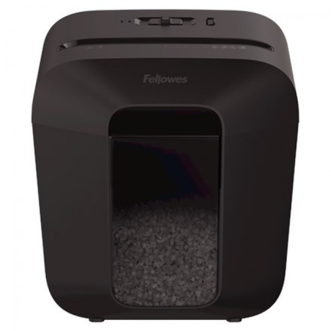 Fellowes Powershred LX25M paper shredder Particle-cut shredding Black Fellowes Powershred LX25M paper shredder Particle-cut shredding Black
