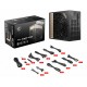 MSI MEG AI1300P PCIE5 power supply unit 1300 W 24-pin ATX ATX Black MSI MEG AI1300P PCIE5 power supply unit 1300 W 24-pin ATX ATX Black