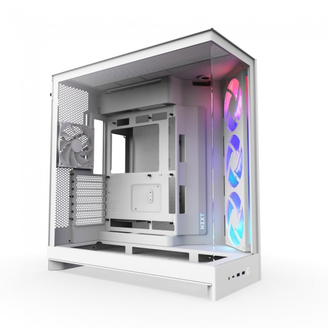 NZXT H9 Flow RGB White Case NZXT H9 Flow RGB White Case