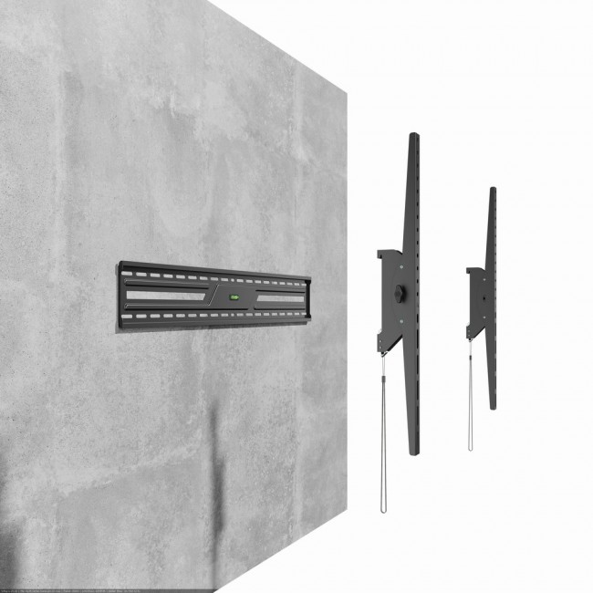 Gembird WM-100T-01 TV wall mount (tilt), 43 -100 , black