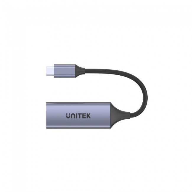 Unitek USB-C - RJ45 adapter, 1GBPS, PD 100W Unitek USB-C - RJ45 adapter, 1GBPS, PD 100W