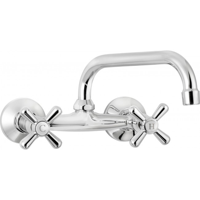Wall-mounted washbasin mixer Wall-mounted washbasin mixer