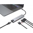 Conceptronic DONN29G 6-in-1 USB 3.2 Gen 2 Docking Station, 4K60Hz HDMI, USB-A 10Gbps x 2, USB-C 10Gbps, GbE LAN, 140W USB PD 3.1