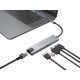 Conceptronic DONN29G 6-in-1 USB 3.2 Gen 2 Docking Station, 4K60Hz HDMI, USB-A 10Gbps x 2, USB-C 10Gbps, GbE LAN, 140W USB PD 3.1