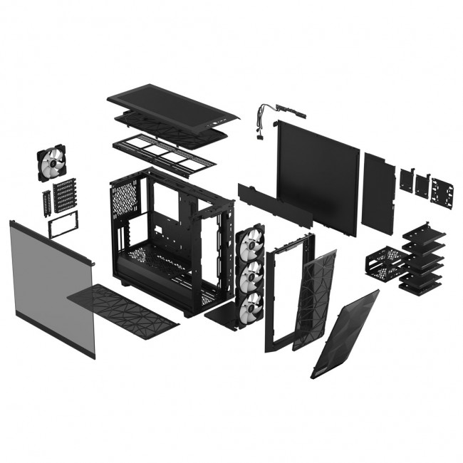 Fractal Design Meshify 2 RGB Tower Black