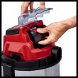 Einhell TC-VC 18/20 Li S-Solo Black, Grey, Red 20 L