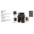 HD shorts, webbing strap, detachable pockets, size LD/54 HD shorts, webbing strap, detachable pockets, size LD/54